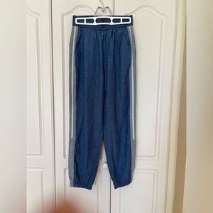unique denim pants  for girls